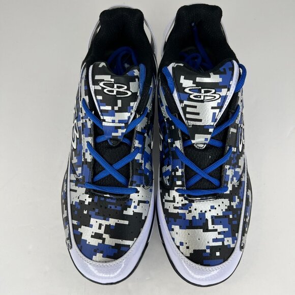Boombah Mens BM15051-8 Blue Camo Viceroy Metal Highlighter Size 11.5 Cleats main image 5